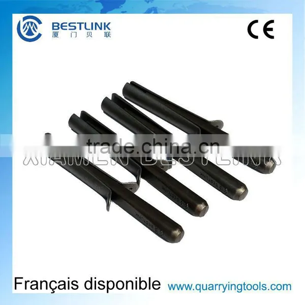 Quarry Stone Manpower Splitting Plug and Feathers photo-2