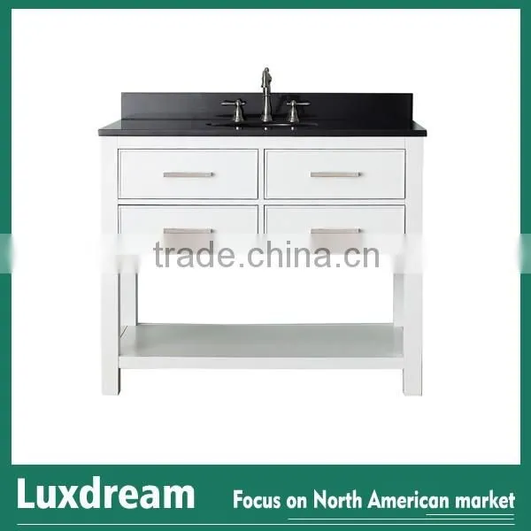 White Floor Standing Bathroom Vanity Series for USA Market photo-3