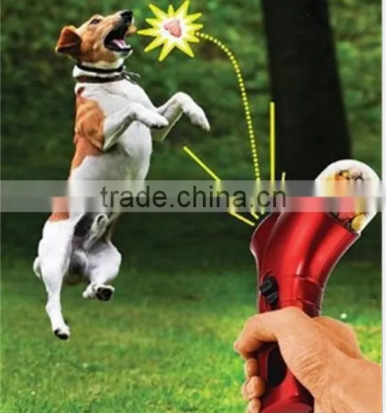 Pet Training Products / Dog Food Treat Training Launcher / Pet Treat Snack Launcher