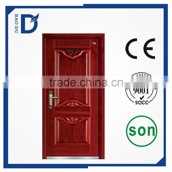 Nice Design Hot -sell Steel Wood Armored Door in 2015 photo-2