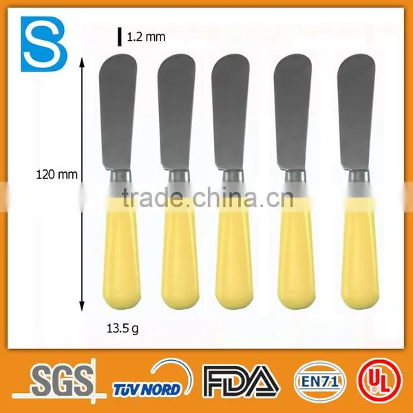 12 cm Free Sample Plastic Handle Christmas Butter Knife photo-5