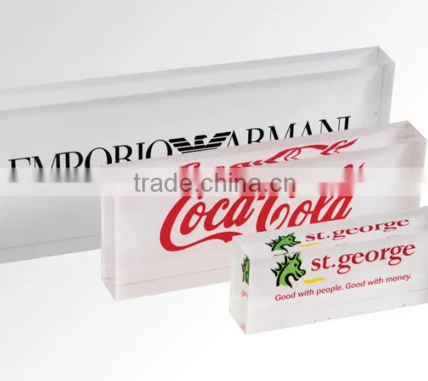 Acrylic Laser Cut Letters Acrylic Signage Lucite Logo Display Block photo-5