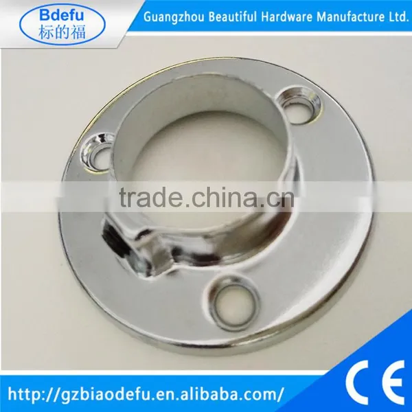 25mm round pipe base plate