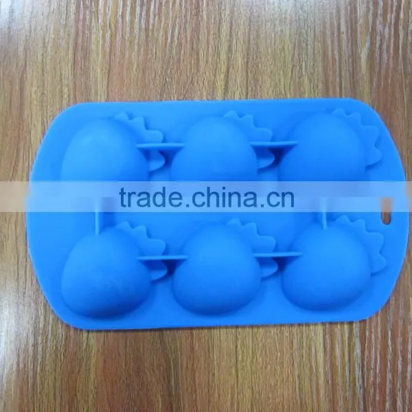 Lovely Strawberry Shaped Silicone Ice Cube Mould photo-4