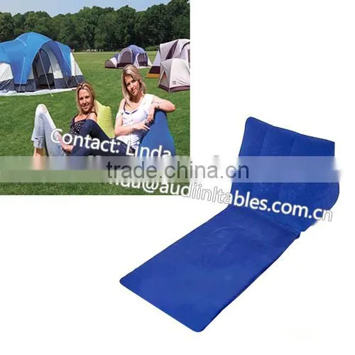 Flocking Wicked Wedge Inflatable Back Pillow Cushion Chair Sun Lounger photo-6