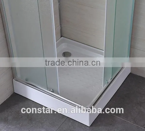 Round With Frame Style and Sliding Open Style Cheap Shower Enclosure photo-3
