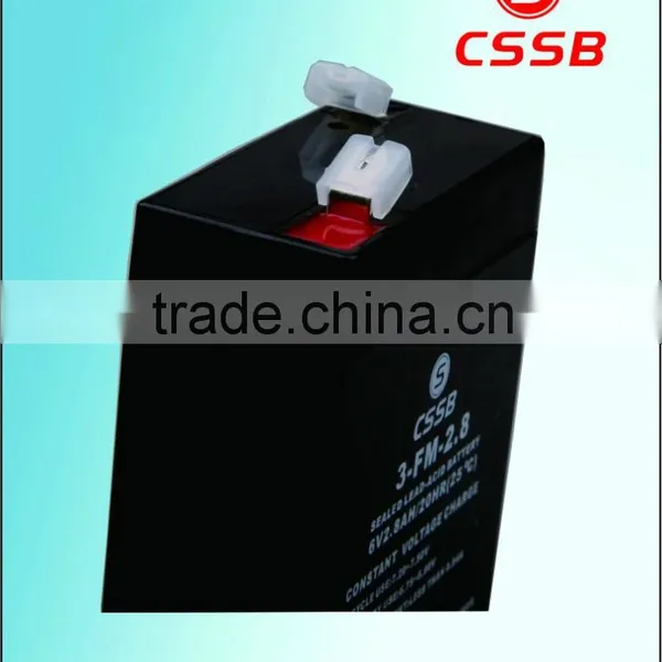 Valve Rechargeable Lead Acid Battery 6v2.8ah photo-4