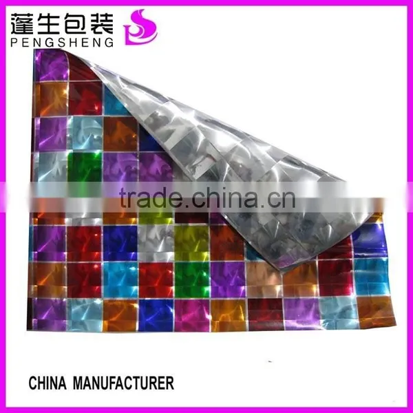 90micron Cube Transparent 3D FILM, Laser Film, 3d Cold Laminating Film,3d Hologram Film photo-3