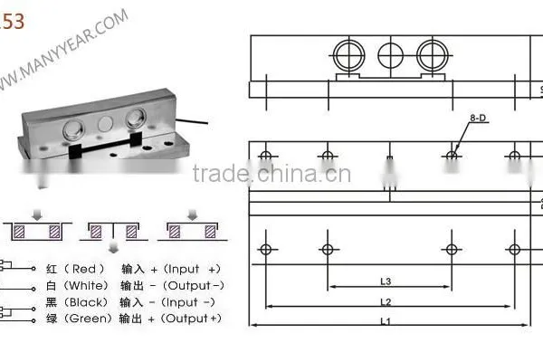 Overhead Crane Scale Load Cell , Railway Scale Load Cell photo-2