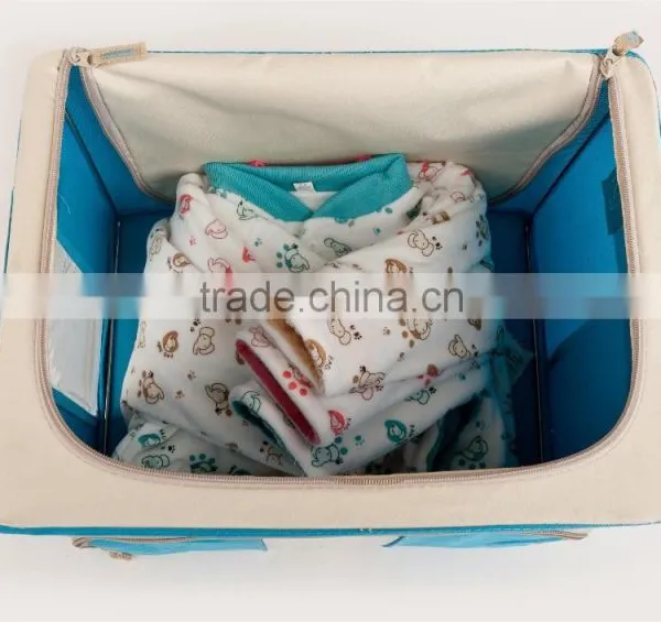(JMLSNH001) 2015 New Arrival Blue Storage Box Clothes Container for Sales photo-6