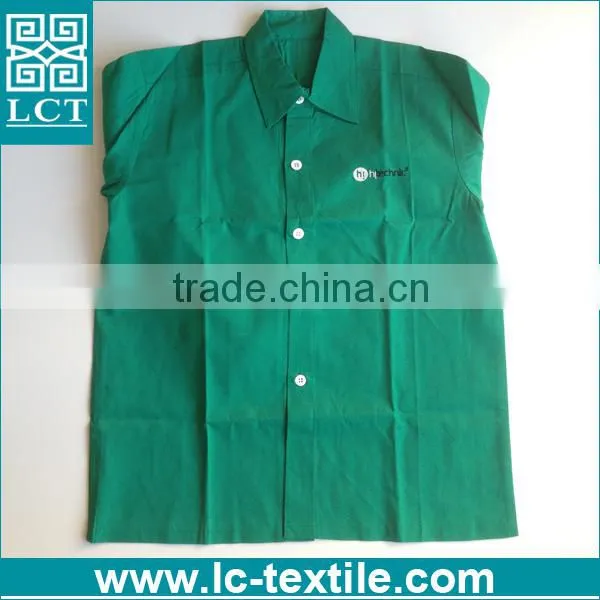 Supply Election Campaign 65%poyester/35%cotton TC Fabric Long Sleeve Uniform Shirt Features Customized Logo Embroidery(LCTN1534) photo-2