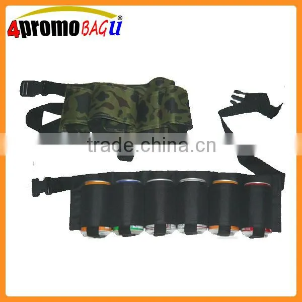 Portable 6 Bottles Beer Soda Can Soft Drink Belt photo-2