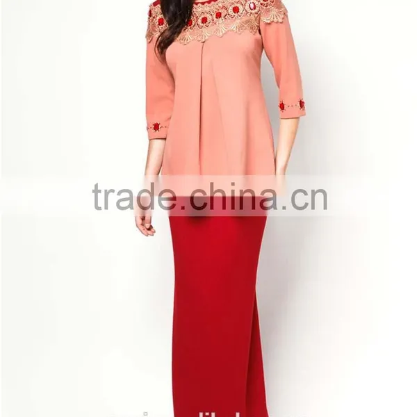 OEM Supply China Red Skirt Wholesale Price Muslim Dress photo-5