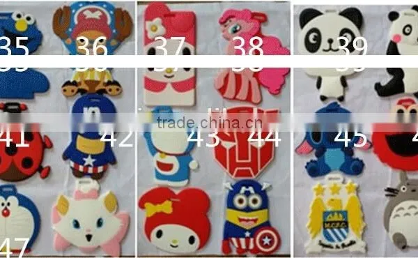 Soft PVC Luggage Tags With Customer Logos photo-3