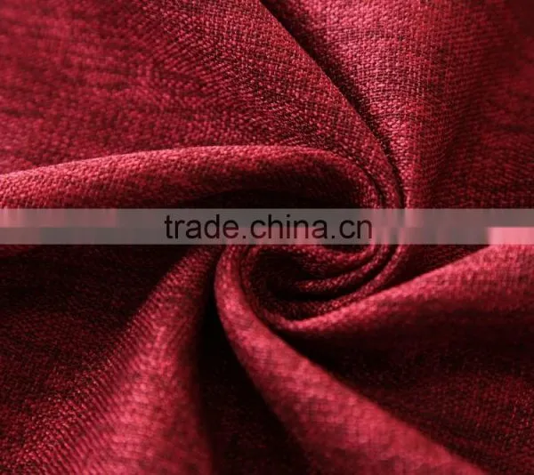 Linen Plain Dyed Fabric Curtain Panel photo-3