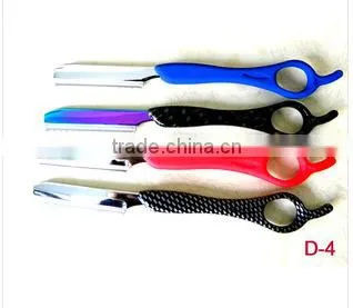Popular Hair Razors / Barber Shaving Razors in Different Colors With Changable Blade and Comfortable Handle