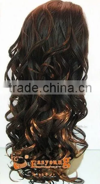 Synthetic Half Wigs, Women's 3/4 Half Full Lace Wigs Hairpieces photo-4