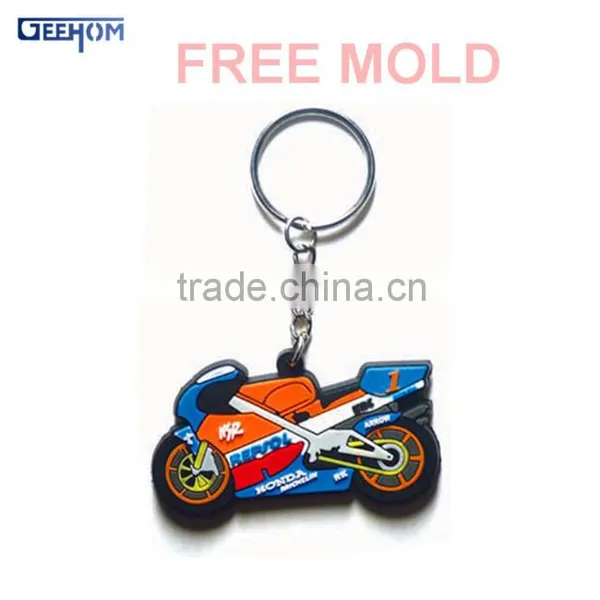 Double Sided 3d Motorcycle Key Tag photo-2