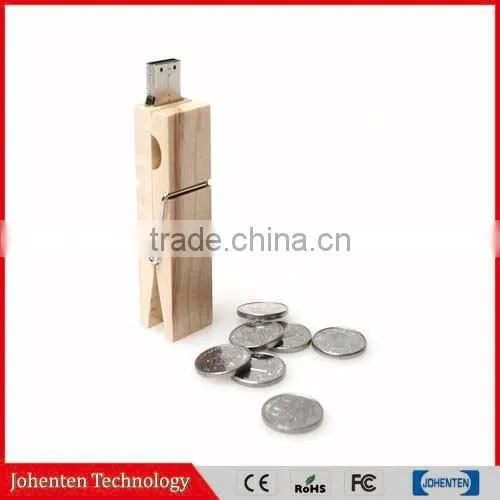 Customized Logo Engraved Wood Usb Flash Drive
