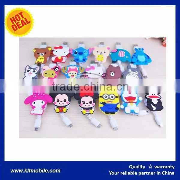 Cartoon Retractable Cable Various Styles for Option photo-2