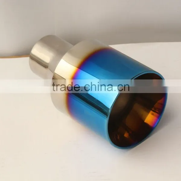 Chinese Auto Parts Blue Exhaust Tip