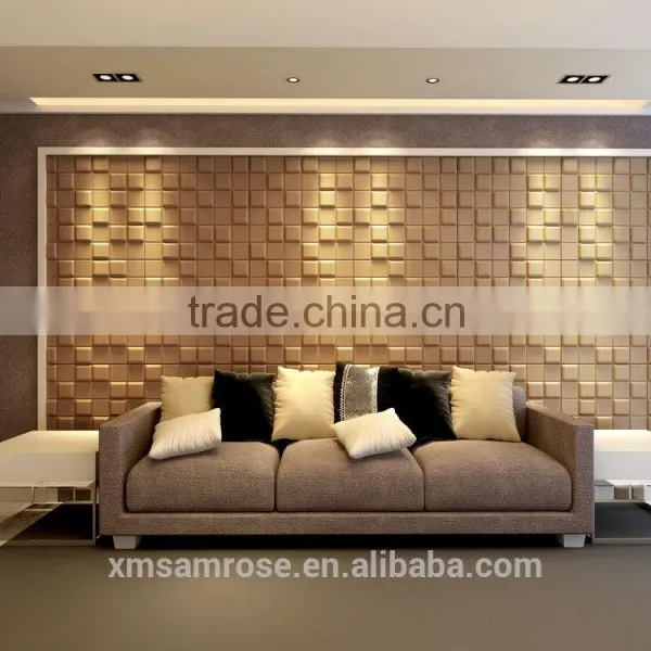 Creative 3d Surface Projects Soft Leather Wall Panel (Channel) photo-2