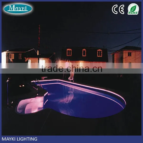 Color Changing 2.5mm Side Glowing Fiber Optic Rope Light for Swimming Pool Lighting photo-6