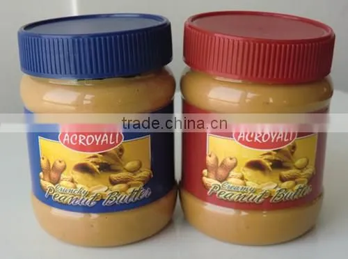 Peanut Butter in PET Jars