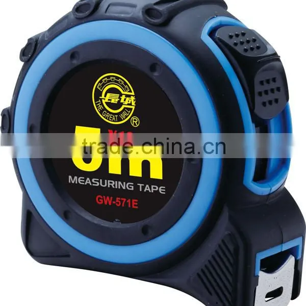 New Steel Measuring Tape,American Style,Non-slip Rubber Case photo-2