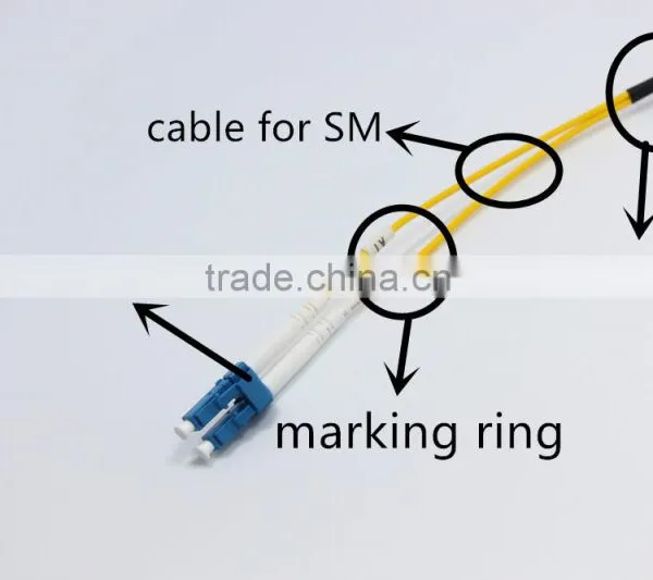 Fiber Optic SM DX LC-LC 45degree Boot Patch Lead photo-4