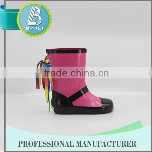 High Quality Low Price Colorful Galoshes Rain Boots