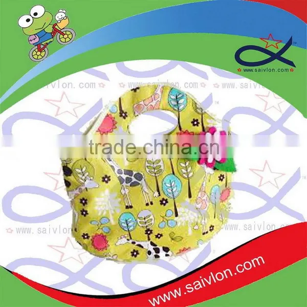 Custom Pattern Printed Flowers Neoprene Lunch Tote Bag