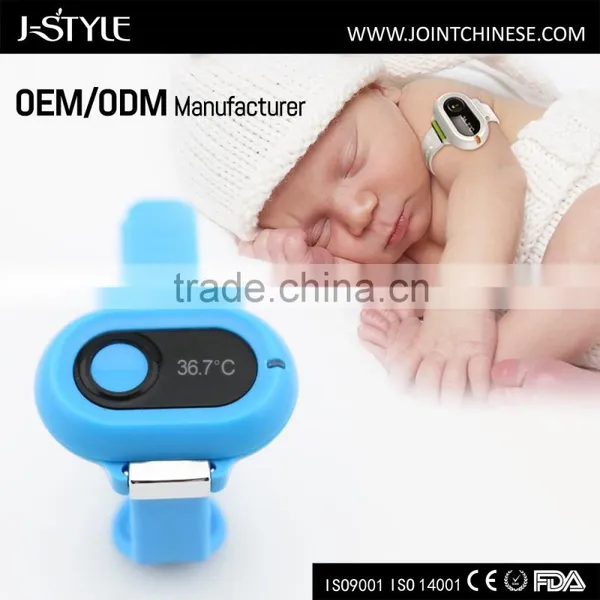 2017 Bluetooth Wristband Thermometer for Baby From J-style photo-2