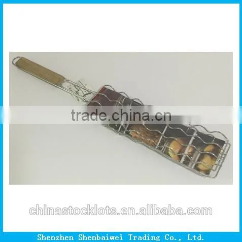 Barbecue fish basket non-stick BBQ grilling basket tools