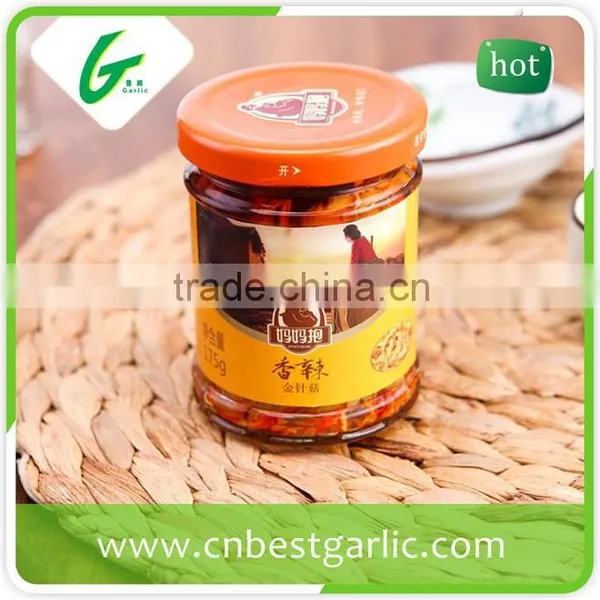 30% Polysaccharide Golden Canned Instant Enoki Mushroom Extract photo-3