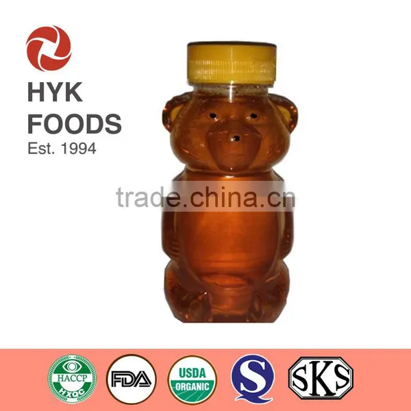 Plastic Bear Bottle Packed Imitation Honey Like Real Honey