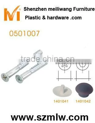 Zinc Plated Steel Confirmat Screw and Connector Fastener