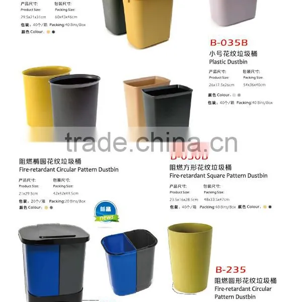 Factory Price Pedal Dustbin/Plastic Dustbin/A Variety of Size and Shape Dustbin for Sale photo-3