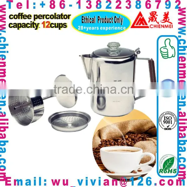 Coffee & Tea Sets,coffee Percolator and Metal,stainless Steel Material Coffee Percolator photo-5