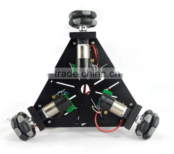 3WD 48mm Omni Wheel Robot Platform Chassis 15001B photo-3