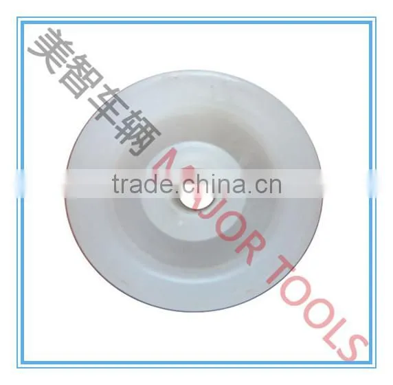 3 Inch White Plastic Caster pp Wheel photo-2