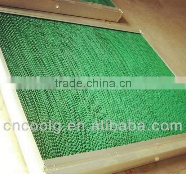 Industrial Aluminium Frame Evaporative Kraft Paper Cooling Pad photo-6