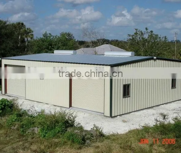Prefab Metal Garage / 6x4x2.6m Steel Fram Garage / Metal Garage for One Car photo-2