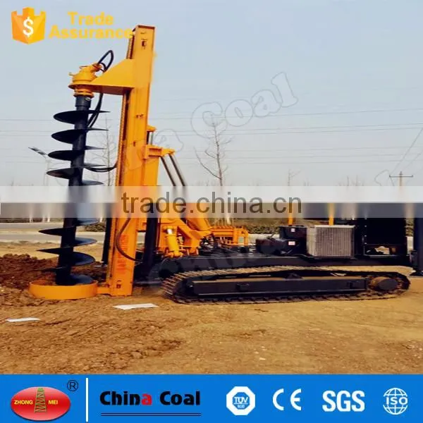 Solar Power Screw Ground Pile Hammer With Crawler photo-5