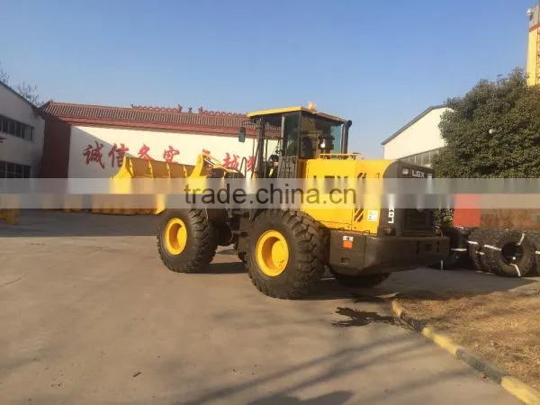 ZL50 Construction Machinery Low Price ZL956 Wheel Loader+4.2m3 Increased Bucket+bucket for Cereals(grains) photo-4