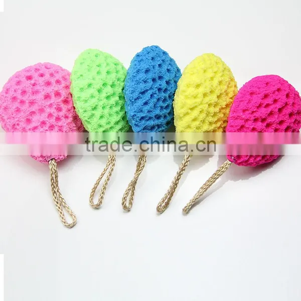 Red Bath Sponge Exfoliating Body Sponge Scrubbing Tools photo-6
