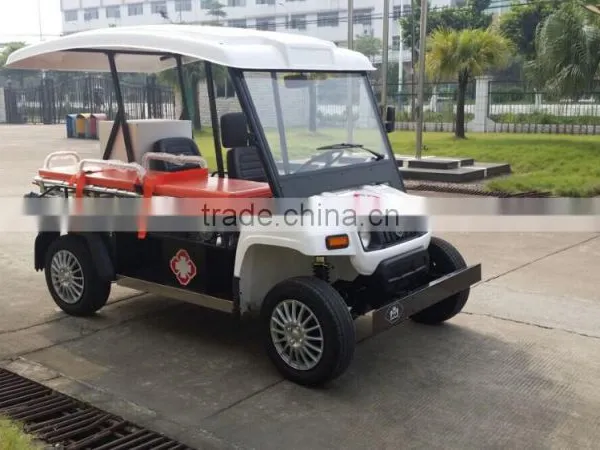 Guangzhou Unique Latest Ambulance Golf Car Battery Operated Utility Vehicle photo-2