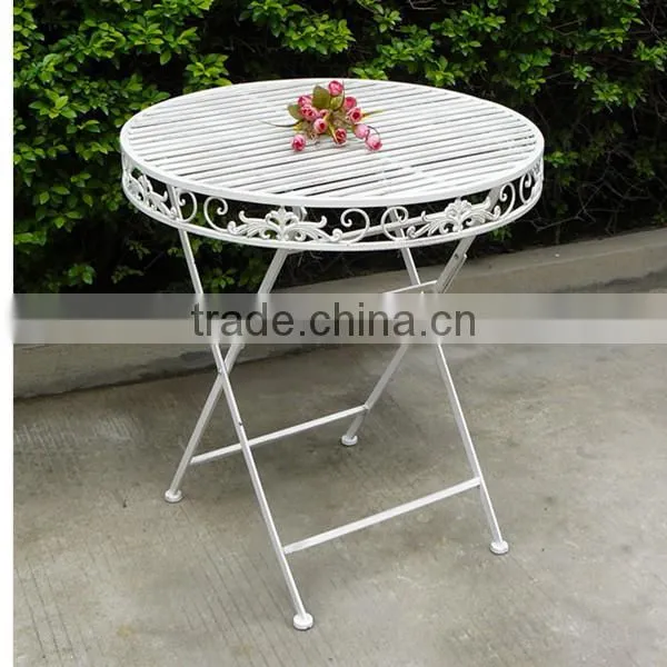 Vintage Folding Garden Table And Chair photo-6
