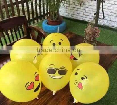 2016 Whosale Emoji Party Emulsion Balloon For Decoration photo-3
