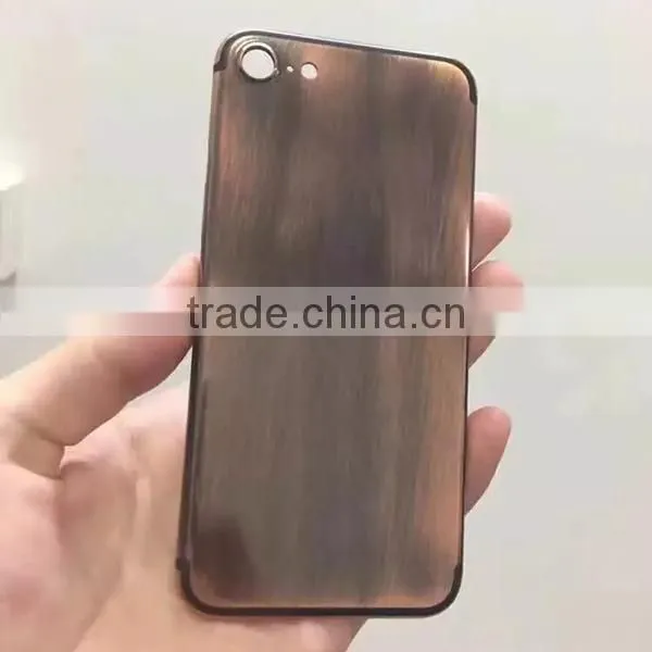 Custom Housing Bronzed Metal Back Cover For IPhone7 7plus photo-2